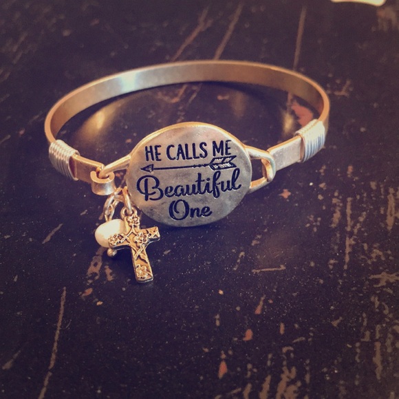 Jewelry - HE CALLS ME BEAUTIFUL ONE Religous Bracelet